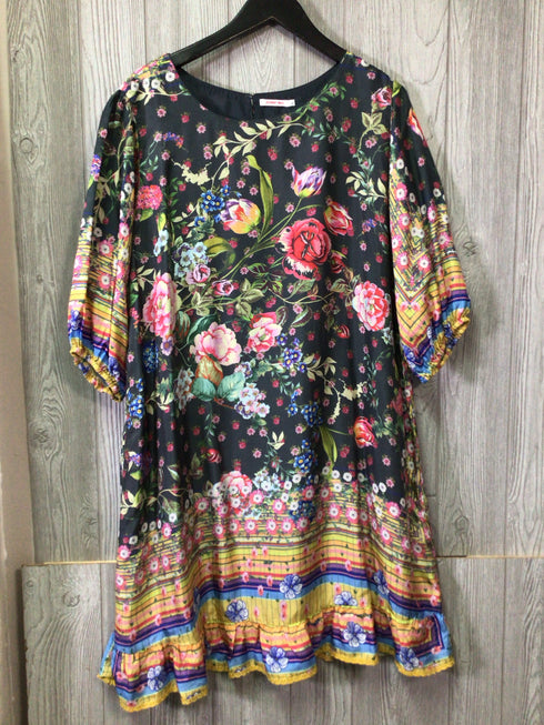 Johnny Was Dress Silk Size X-Large